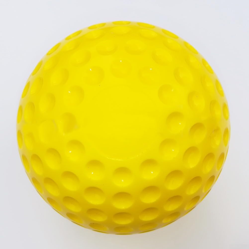Pelotas de práctica con hoyuelos, béisbol y sóftbol para lanzar, máquina de lanzamiento, pelotas de béisbol para coordinación, golpeo, práctica de campo