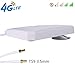 AMAKE 4G LTE Antenna TS9 Connector Dual Mimo Outdoor Signal Booster Amplifier Receiver 35dbi High Gain Long Range Network Ethernet for Wifi Router Mobile Broadband(TS9)