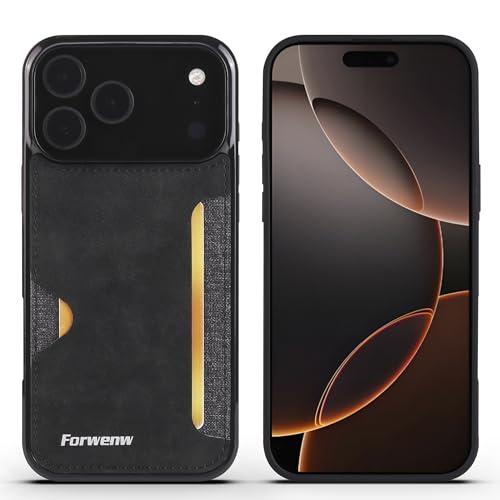 Coque de protection pour iPhone 17 Pro Max haut de gamme noire