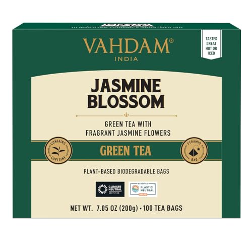VAHDAM Jasmine blossam green tea