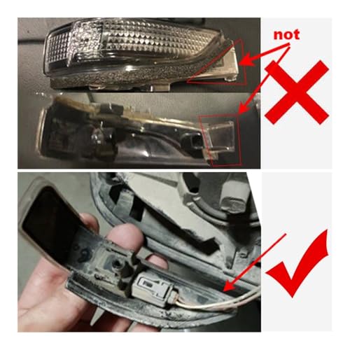 Luz indicadora espejo retrovisor Auris intermitente dinámico LED coche 7