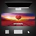 Produktbild 80X40Cm Landschaftsbaum Mousepad Großes Rutschfestes Gaming Locking Edge Speed Gamer Mauspad Notebook Pc Laptop Matte 900X400X3Mm