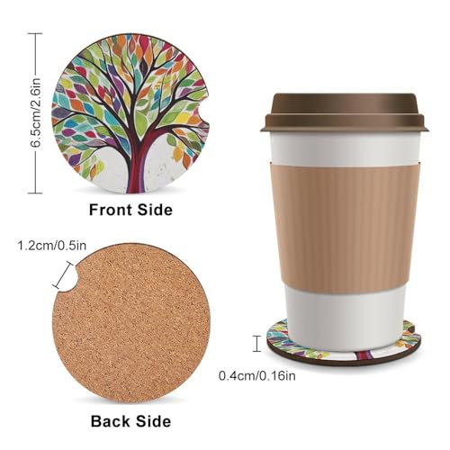 4PCS Posavasos para Auto para Porta Vasos Universal miniatura 2