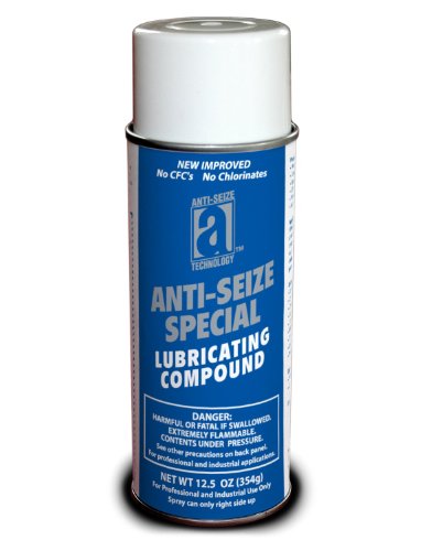 Special 18014 Aerosol Aluminum Copper Graphite Anti-Seize Compound, 12 oz., Silver/Gray, Paste