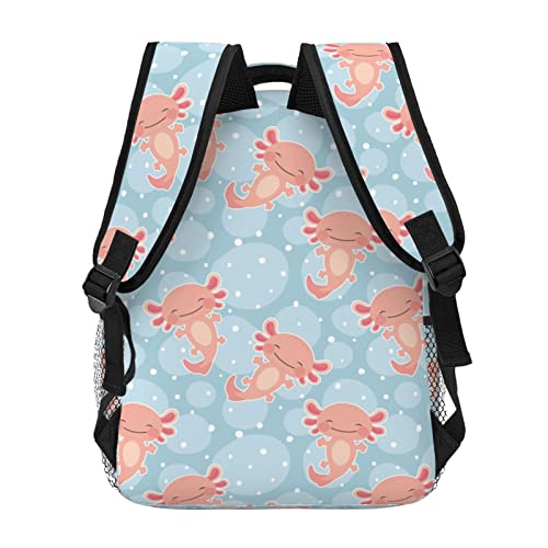 Borsa da scuola per bambini Zaini Axolotl, zaini