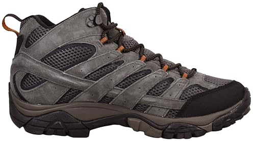 Image of Merrell Men's, Moab 2 Mid Waterproof Hiking Boots - Wide Width Beluga 12 W