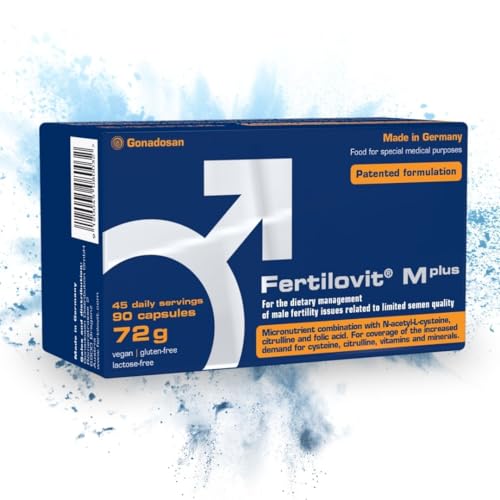 Price comparison product image Fertilovit M plus / fertility and sperm production / fertility supplement for men / study-tested