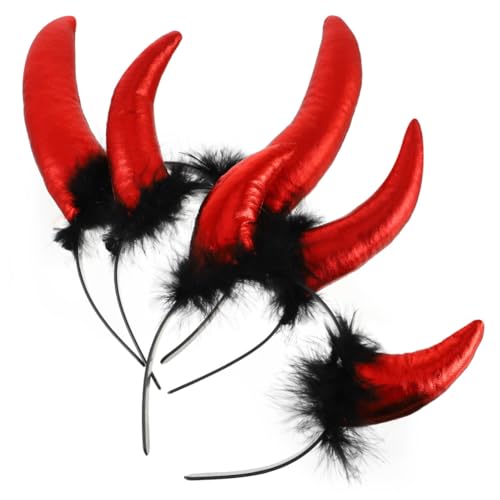 FOMIYES 3 Pcs z[J`[V z[wAt[v nEB[̃wAANZT[ halloween hair pin devil ̃J`[V ̔ Rbg 