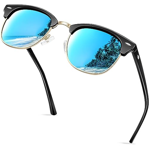 Kanastal Gafas De Sol Azul Mujer Espejo Polarizadas Hombre Azules Espejadas Cuadradas Retro Vintage Óculos De Sol Uv400 Sunglasses Blue - Doradas Azul Lentes Kanastal Gafas De Sol Azul Mujer Espejo Polarizadas Hombre Azules Espejadas Cuadradas Retro Vintage Óculos De Sol Uv400 Sunglasses Blue - Doradas Azul Lentes