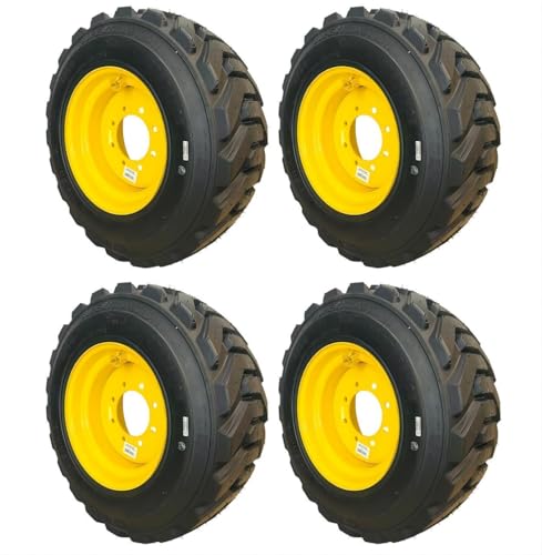 HORSESHOE 10-16.5 16PR R-4 Heavy Duty LRH Tires mounted on