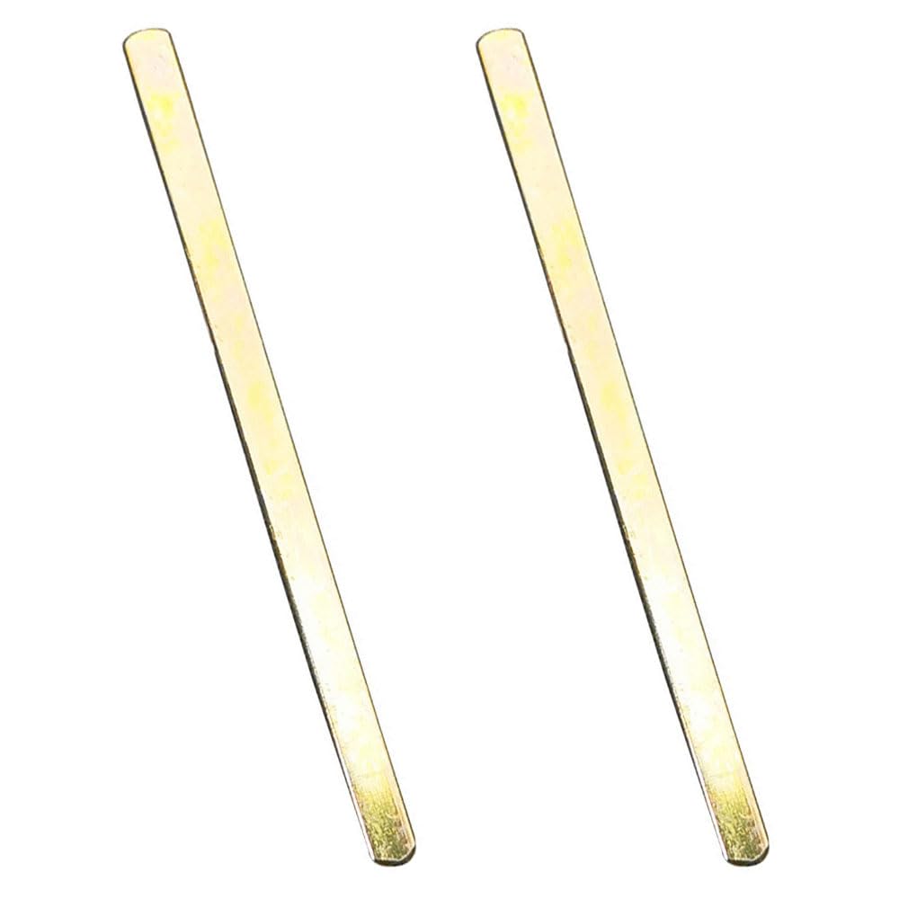 Lnjbabao Copper 2Pcs Door Handle Spindle Spare Door Handle Spindle Bar Multiple Lengths Available (8 * 130Mm)