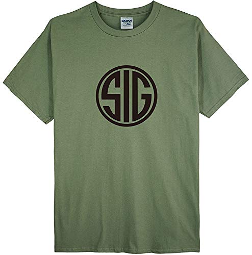 BR Desolate Men's Logo Sig Sauer Short Sleeve T Shirt
