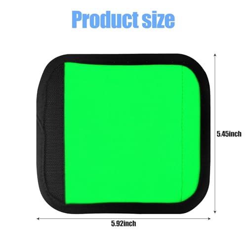 2 Pcs Luggage Handle Wraps, 5.5 x 6 Inches Luggage Identifiers for Suitcases Airplane Cruise Travel2