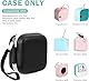 ProCase Tragetasche für Mini Portable Small Printer Tragbarer Etikettendrucker Reiseeuti Aufklebermaschine Hülle -Schwarz