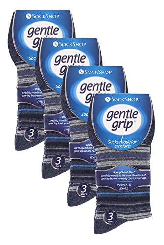 Chaussettes sans elastique contre les marques de serrage pour homme extra large - 3