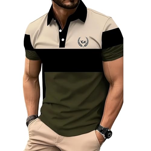 Image of Printed Polo richTshirts | Half Sleeves | Plain-Regular Fit (Available in Plus Size and Combo