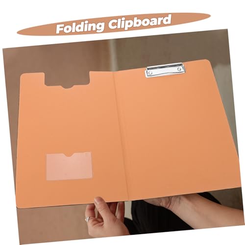 Porte-documents infirmier pliable format A4 avec pince et poche de rangement - 3
