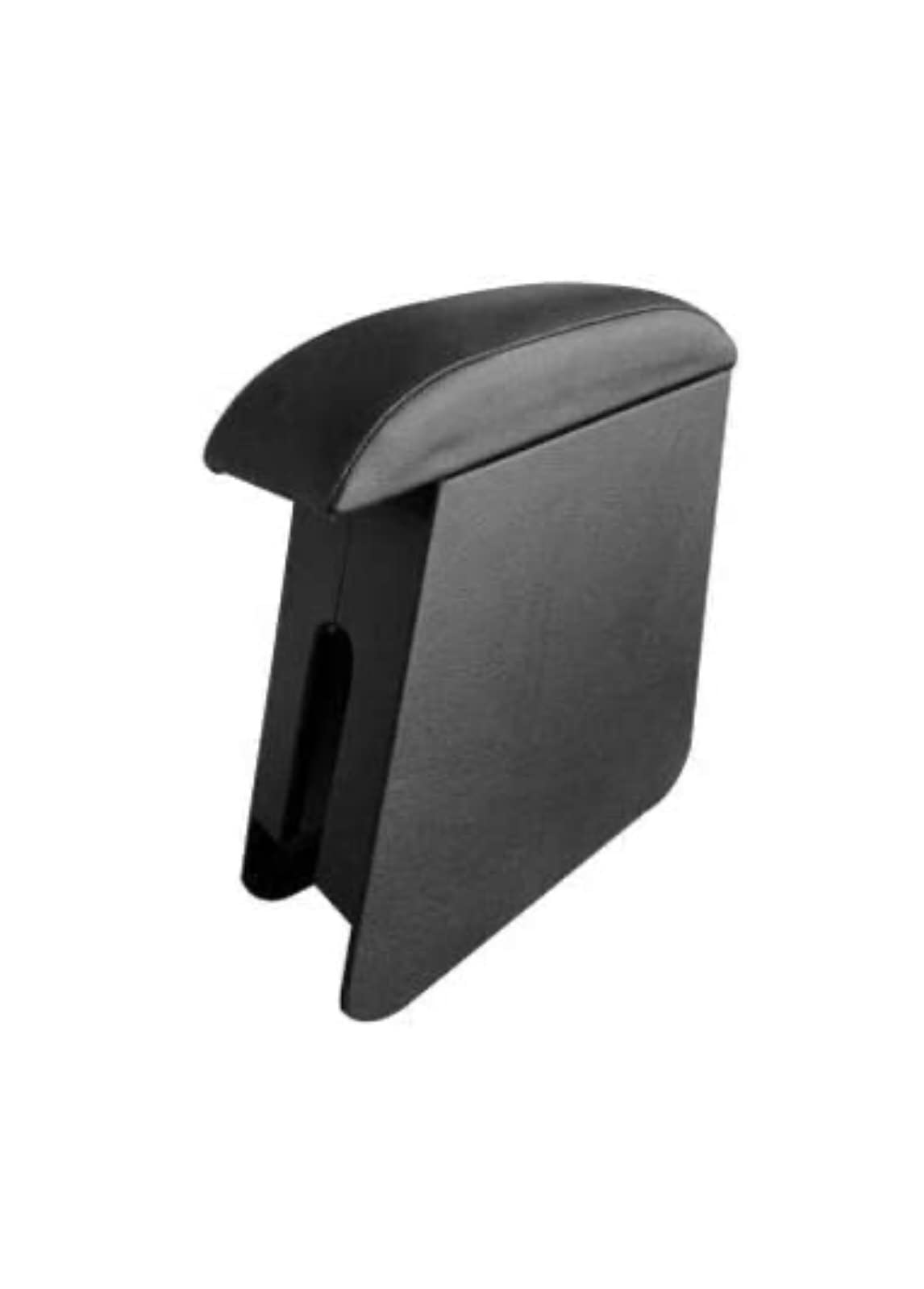 SOROO Car Center Wooden Adjustable Automatic Storage Organizer Console Armrest Support For WagonR 2011-2018 black.