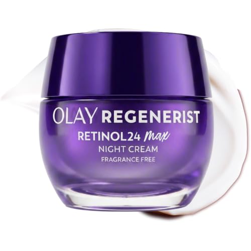 Olay Retinol Night Cream for Women, MAX, Anti-Aging Face Mousturi...