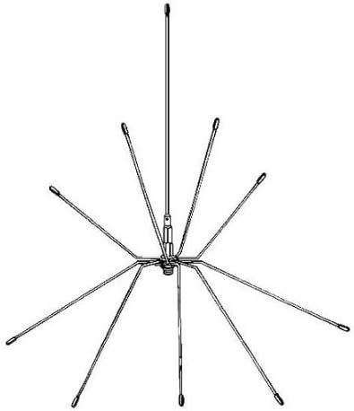 212 Main Base Station Scanner Ant. with 50 ft.Coax Bnc