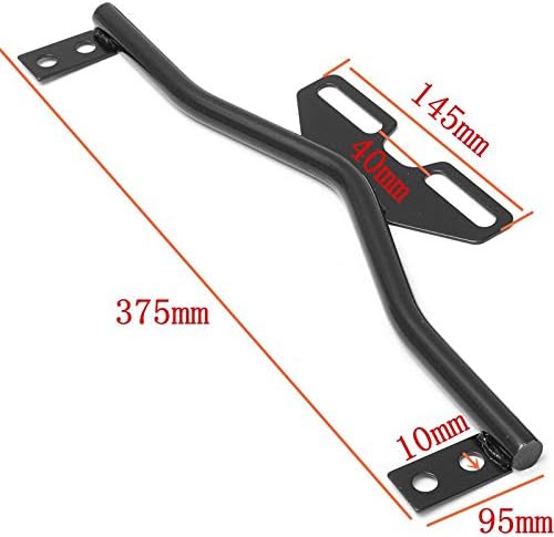Miniatura 4 de Barra de soporte de luz de paso para motocicleta, luces antiniebla para punto de conducción, montaje de señales de giro LED, soporte de luz,