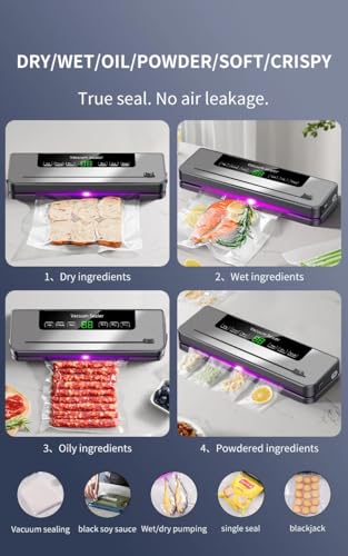 Machine sous vide faible bruit pour conserver vos aliments secs et humides - 6