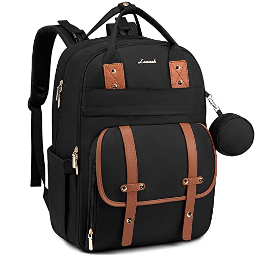 Lovevook Diaper Bag Backpack, Unisex All-In-One Baby Bag For Men Women, Water-Resistant Large Travel Diaper Bag For Baby With Changing Pad, Stroller Straps & Insulated Pockets, Black #TOP7