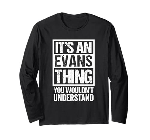It's An Evans Thing You Wouldn't Understand ����T�V���c