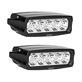 Westin 09-12232-PR Fusion5 Single Row LED Light Bar 5.5 in. Flex with 3W (Set of 2)