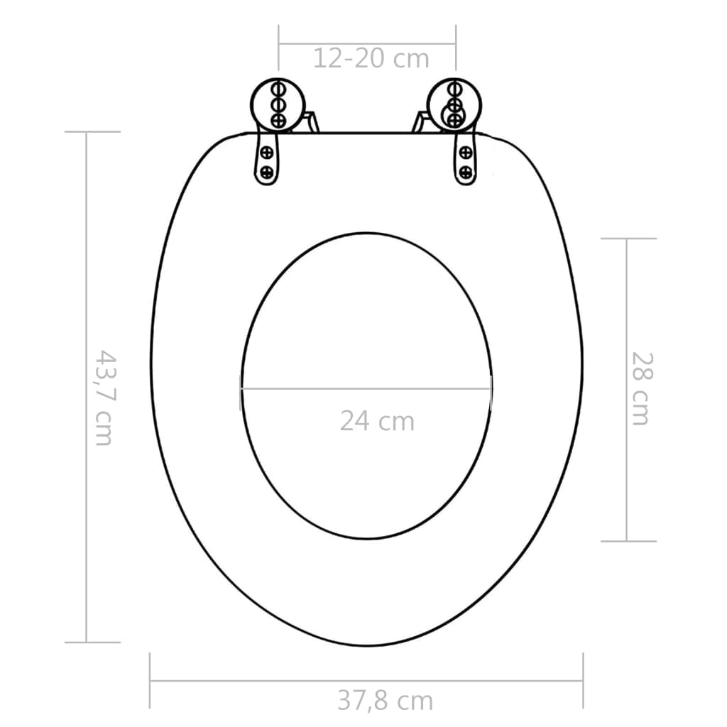 Sedile WC con coperchio in MDF design bambù 02_0002897