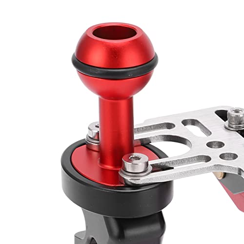 Image of Dual Handle Tray Stabilizer Rig, Underwater Camera Housing Tray with Shutter Trigger, Aluminum Stabilizer for Diving Photography