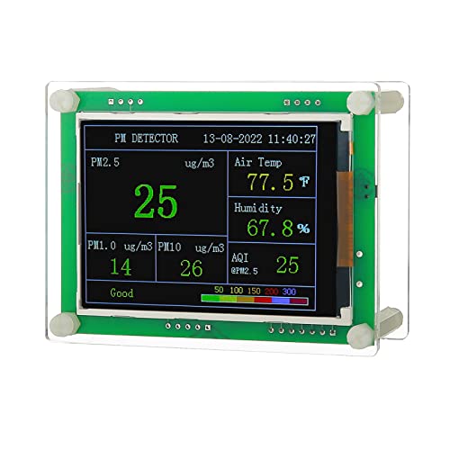 HOTKREM Air Quality Monitor pm2.5 pm10 pm1.0 Detector Indoor air