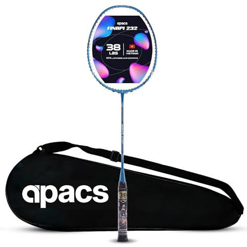 Apacs Finapi 232 Badminton Racket 38LBS Blue