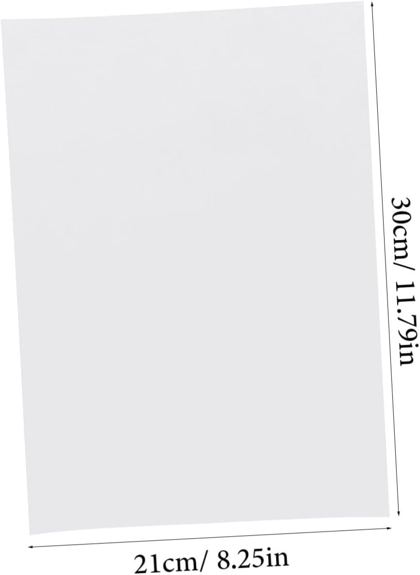 DOITOOL 100 Sheets Tracing Paper Printable Translucent Drawing Paper for Photography Album Making Crafts Easy to Cut for