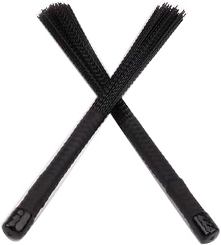 Nylon Drum Brush, 1 Pair Cajon Brushes for Soft and Versatile Sound, Perfect for Cajon, Snare, and Percussion Instruments