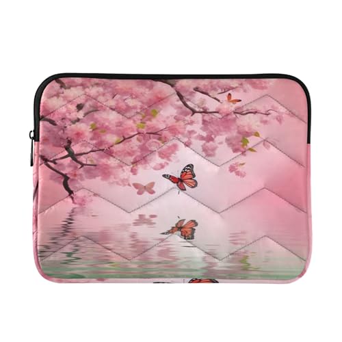 Funda para portátil 13-14 pulgadas butterfly resistente al agua
