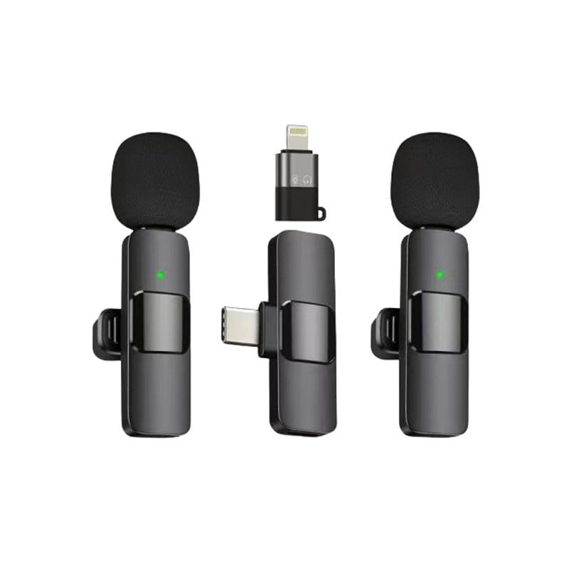 Image of K9 Furry Wireless Microphone - Bluetooth Clip-On Mic for Type-C & Lightning | Noise Cancelling Collar Mic | YouTube, Podcast, Vlogging, Video Recording & Content Creation