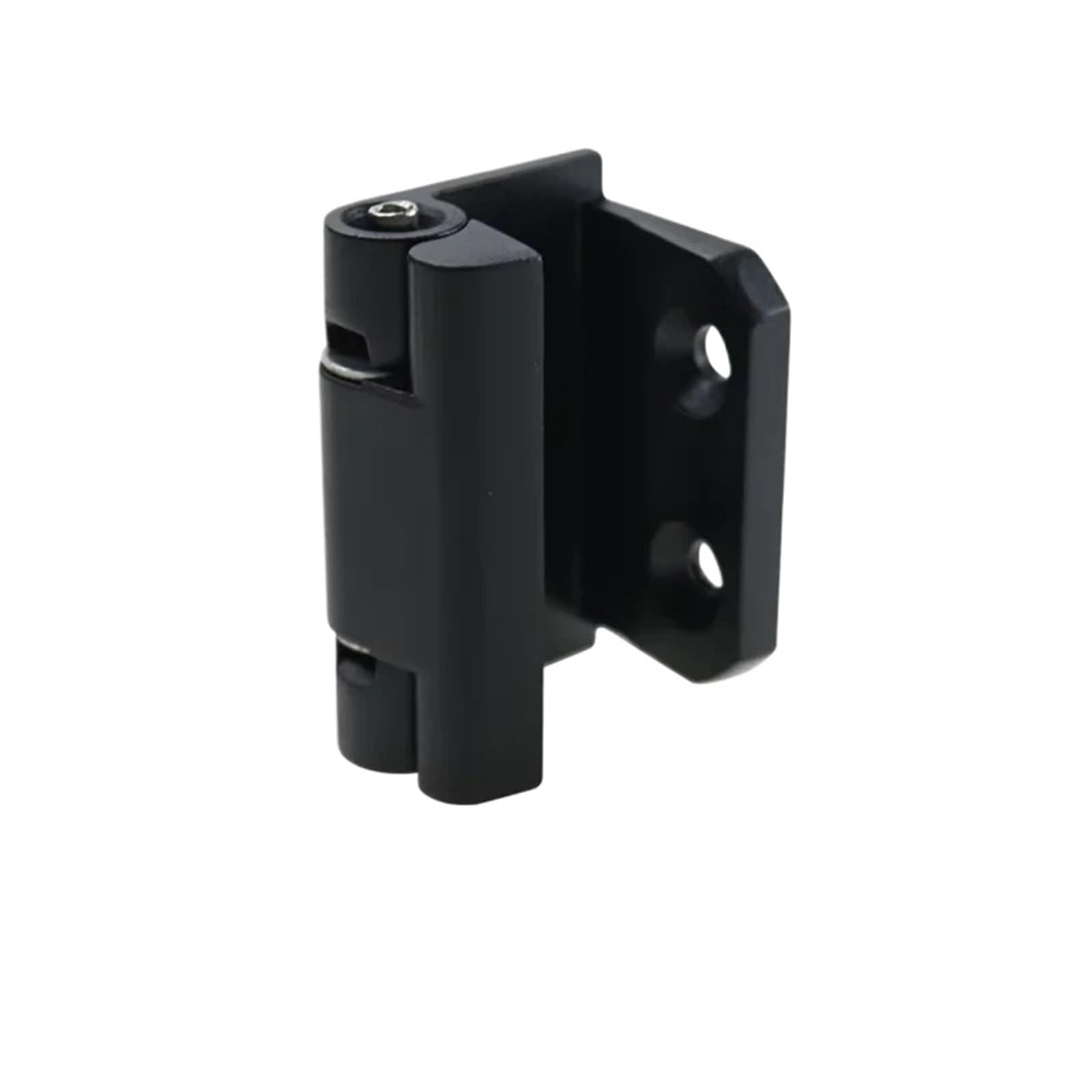 Ehfqpjybbo One Color Zinc Alloy Black Detachable Hinge Equipment Distribution Box Control Cabinet Doors 1Pcs