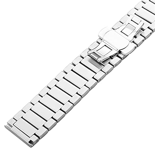 Bracelet en acier inoxydable maille métallique robuste SULIVE 22 mm