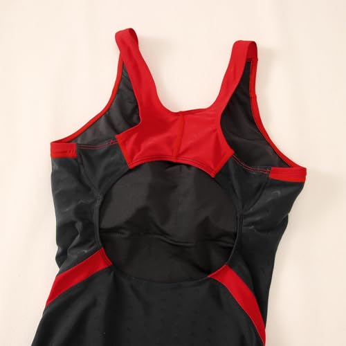 Girls' Swimwear Swimsuit Kids One Piece Swim Suits Athletic Bathing Suit for Swim Team Practice Competition 4-16Y4