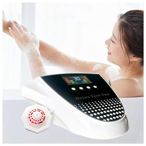 HZFAIGLL Hydrogen Bath Generator, Foot and Body Care, Household H2 Gas Generator, Ionic Foot Bath Machine, Fatigue Relief, SPE Electrolysis Technology