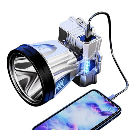 Linterna frontal LED recargable impermeable para solucionar la falta de luz en montaña