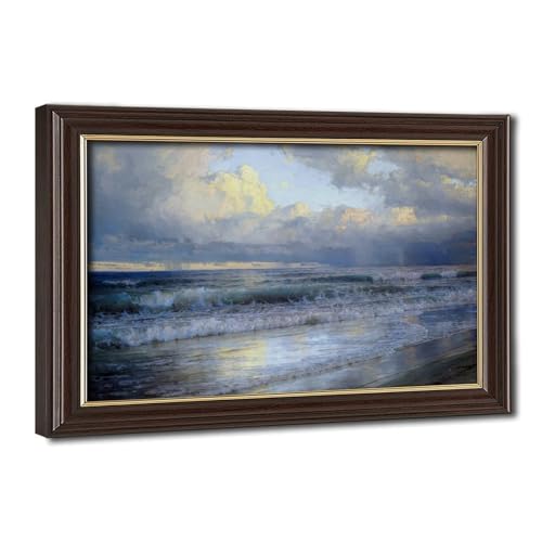 Cadre à suspendre New Jersey Shore poster William Trost Richards toile murale