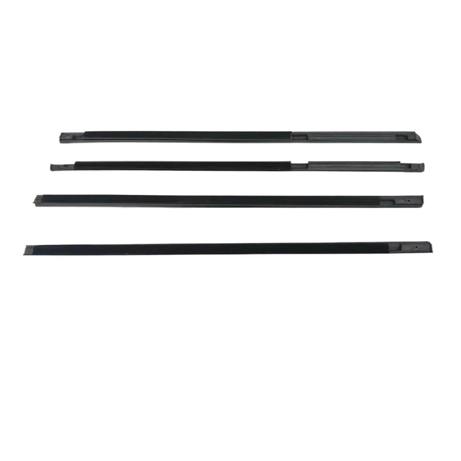 Hrqctim One Color Car Window Seals For Pajero For Montero Io For Shogun For Pinin Tr4 Mr351775 Mr351776 4Pcs Car Door Window Belt Line Glass Strip