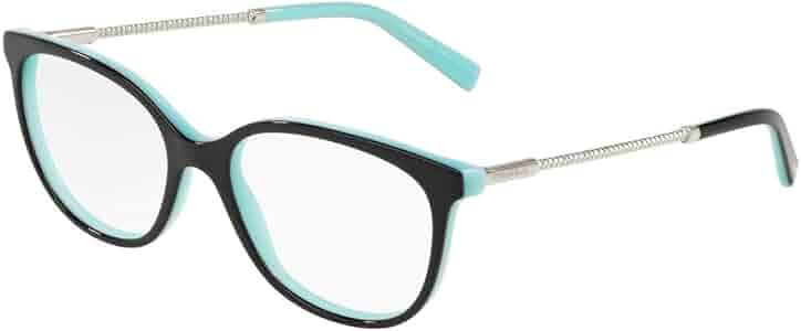 Amazon.com: Tiffany & Co. TF2168-8055 Eyeglasses Black/Blue 54mm