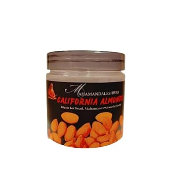 Premium California Almonds Whole 250g Mahamandaleshwar Badam Giri | Handpicked, Crunchy, Pure & Natural | Authentic Indian Taste