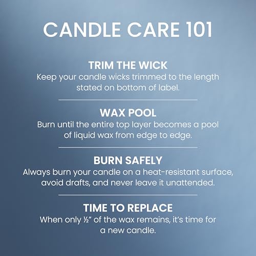 Yankee Candle Large Jar Scented Candle with up to 150 Hour Burn Time, Premium Plant Wax Blend for Consistent Burn, 22 oz Jar Candle with Room Filling Fragrance, Ocean Air