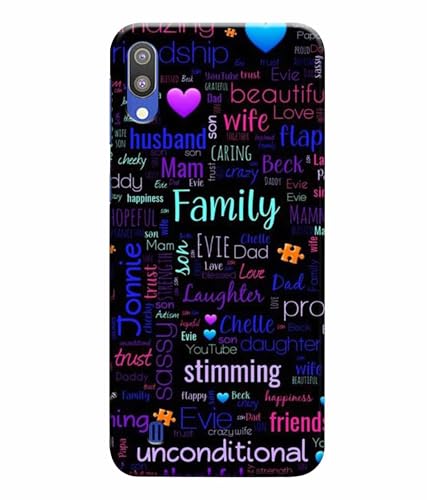 Image of Printed Hard Back Case Cover & Compatible for Samsung Galaxy M10 | Motivation Inspired Quotes (Multicolor) - D1208