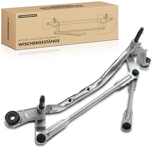 Frankberg 1x Windshield Wiper Linkage without Motor Front Left Right Compatible with Clio IV BH 2012-2022 Clio IV Grandtour KH 2013-2022 Clio IV BH 2014-2022 Replace# 288008961R