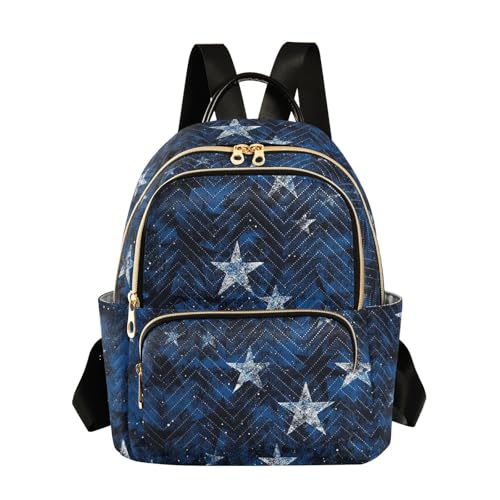 Bolso de hombro impermeable diseño de estrellas de 12.5 pulgadas tela lavable talla M